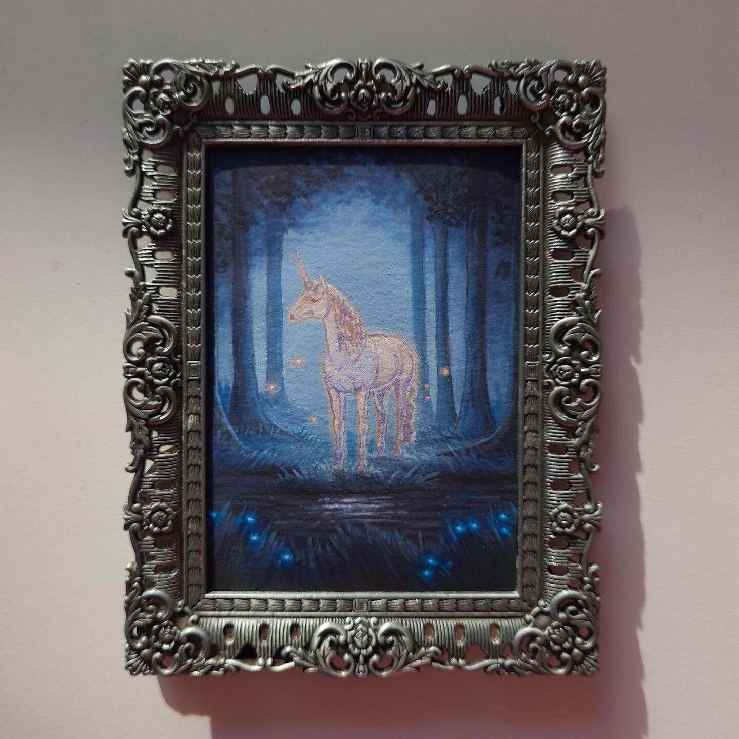 Unicorn Acrylic Painting