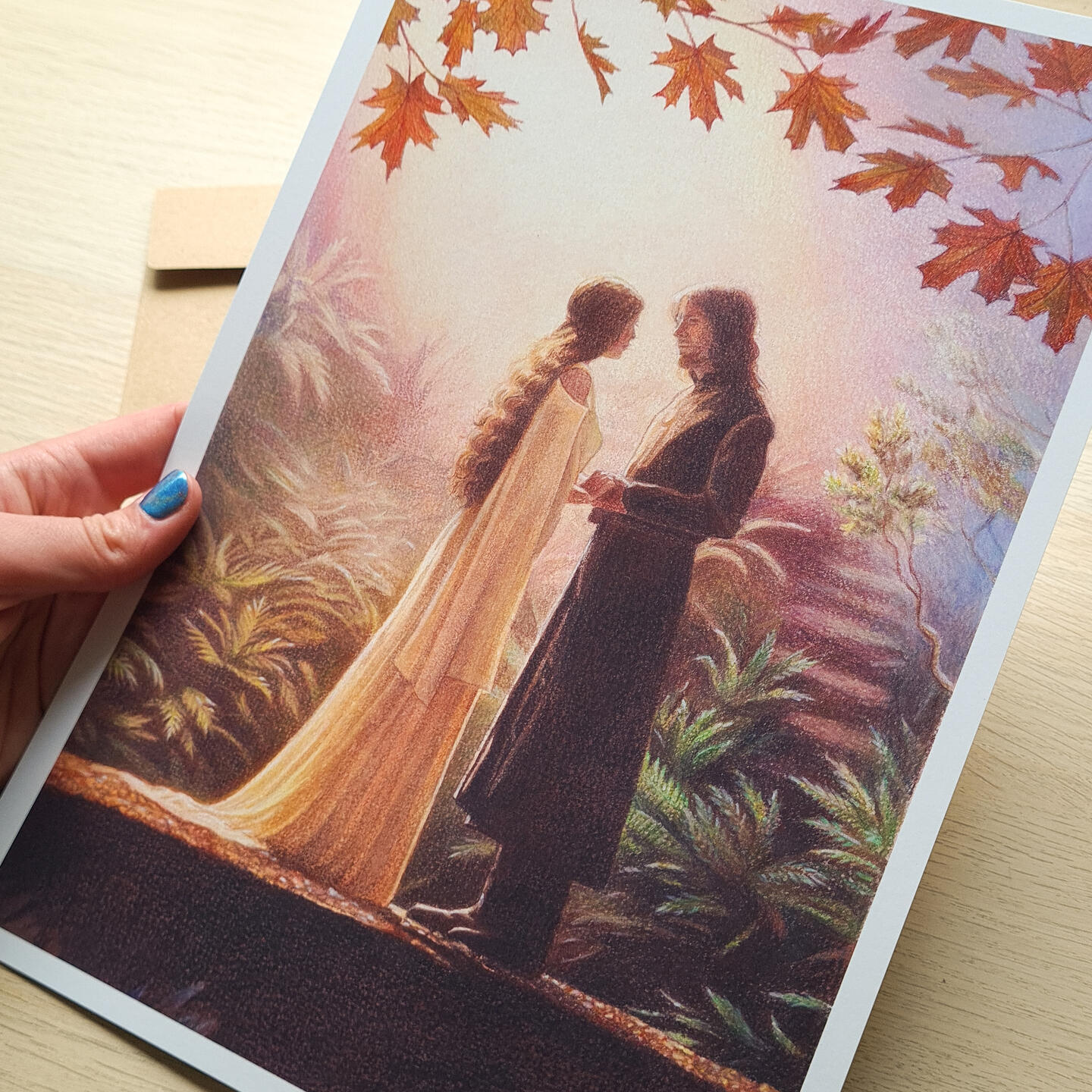 Aragorn &amp; Arwen Print