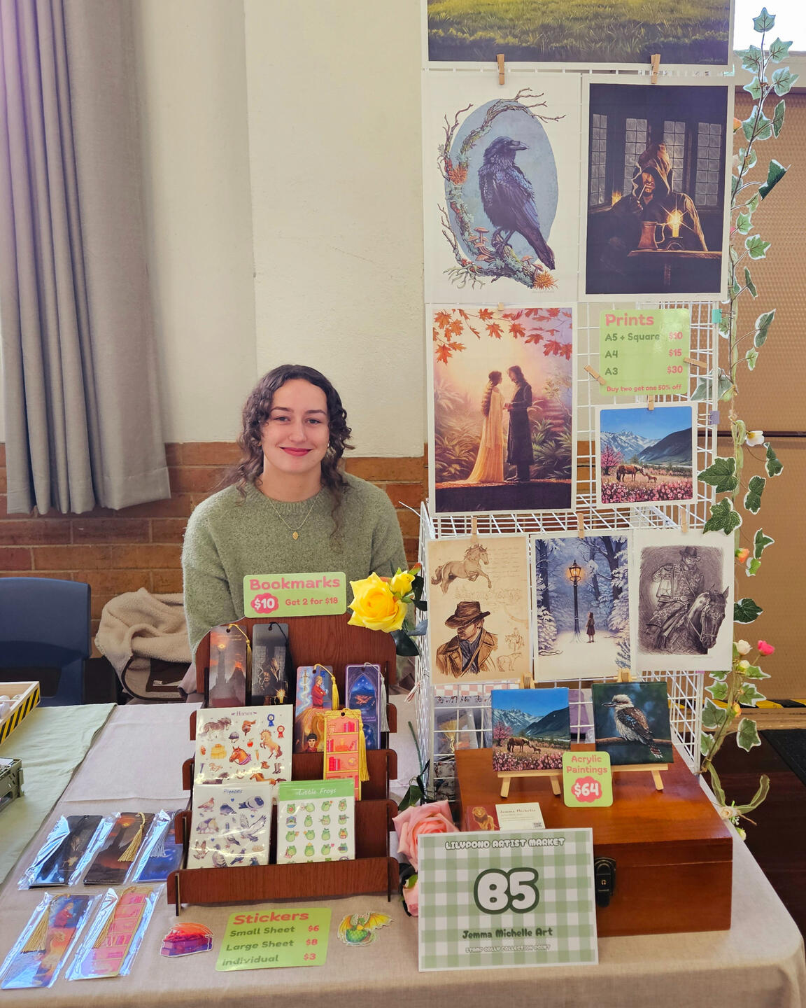 Market Stall - Half Table
