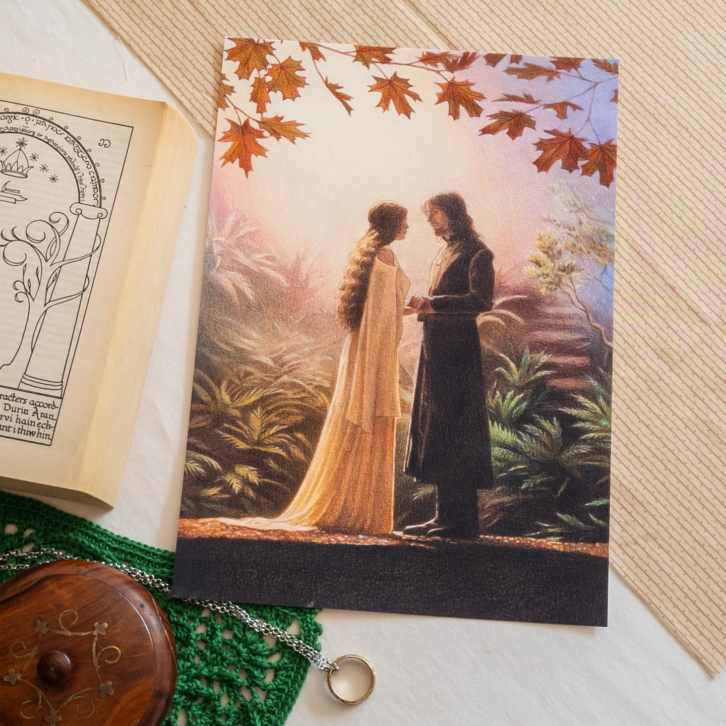 Aragorn & Arwen Print