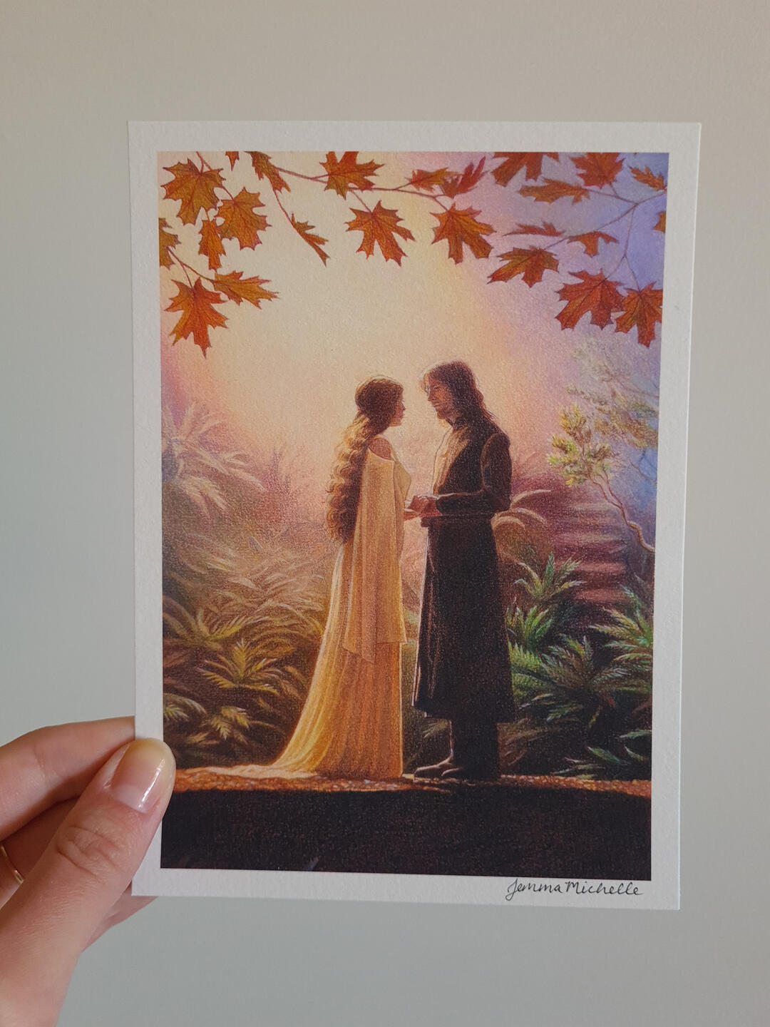 Aragorn &amp; Arwen Print